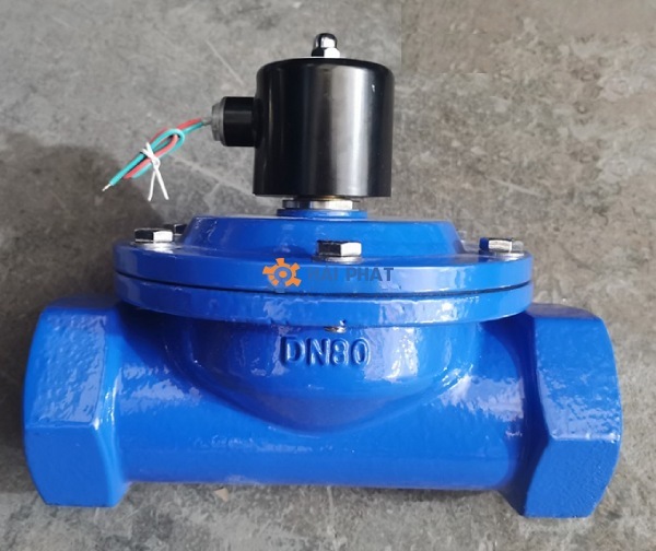 van điện từ gang nối ren