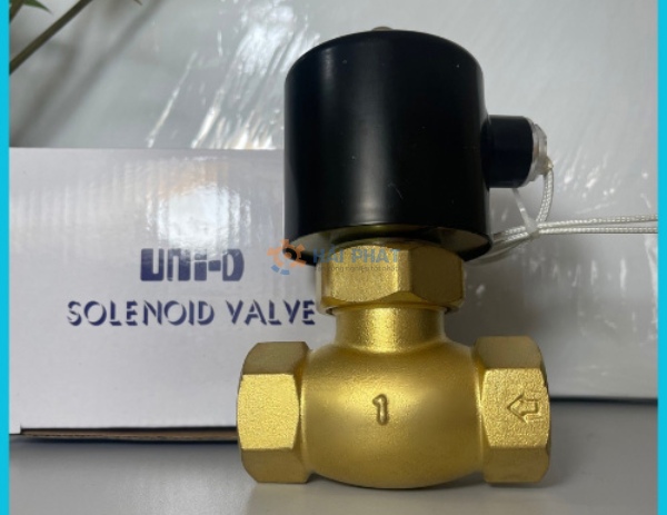 van điện từ hơi nóng bằng đồng