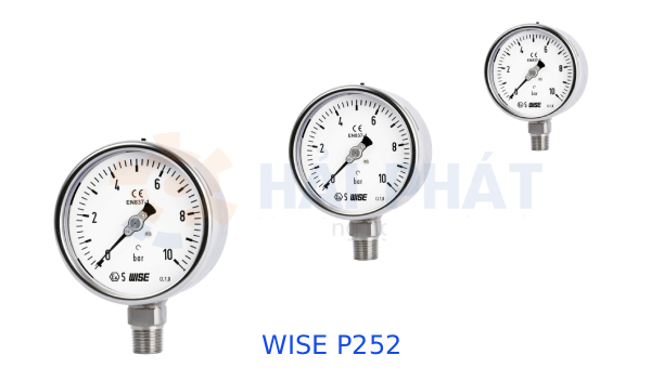 đồng hồ đo áp suất p252
