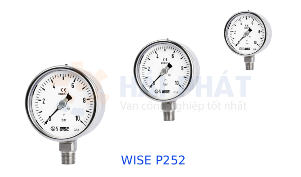 đồng hồ đo áp suất p252