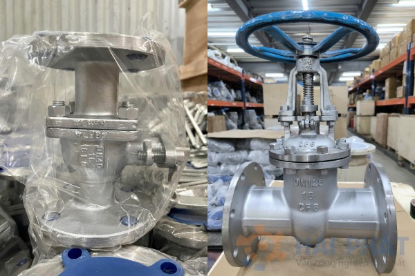 van cổng và van bi