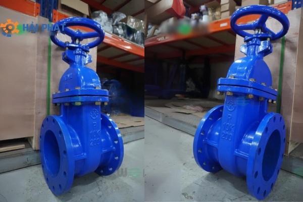 van cổng ty chìm dn200 gang wonil