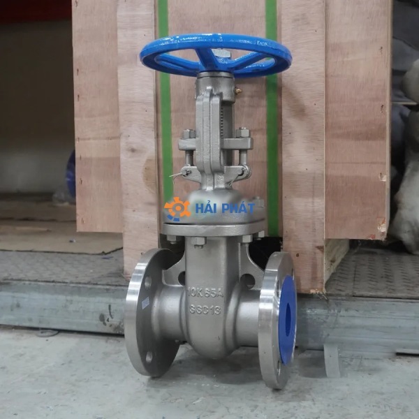 van cổng wonil ty nổi inox nối bích