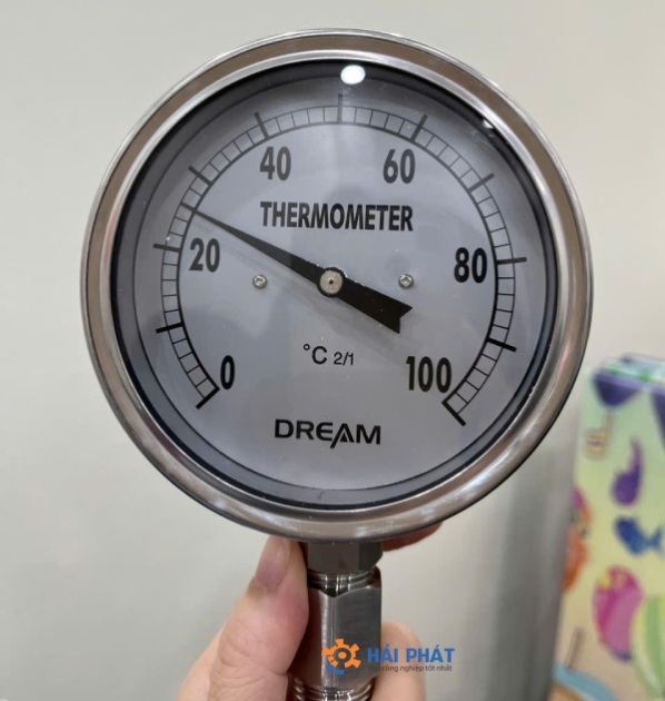 đồng hồ nhiệt độ dream 130 chân đứng