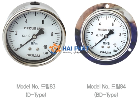 đồng hồ đo áp suất dream 84