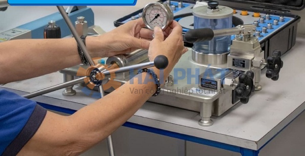 quy trình kiểm định đồng hồ áp suất