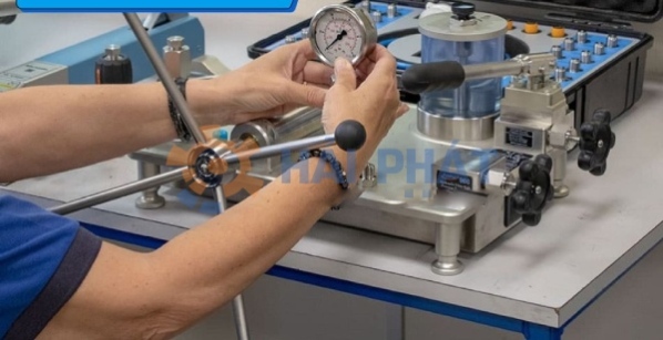 quy trình kiểm định đồng hồ áp suất