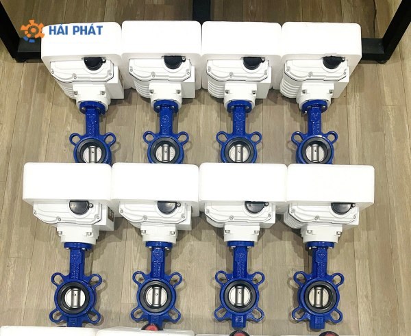 báo giá van bướm điều khiển điện
