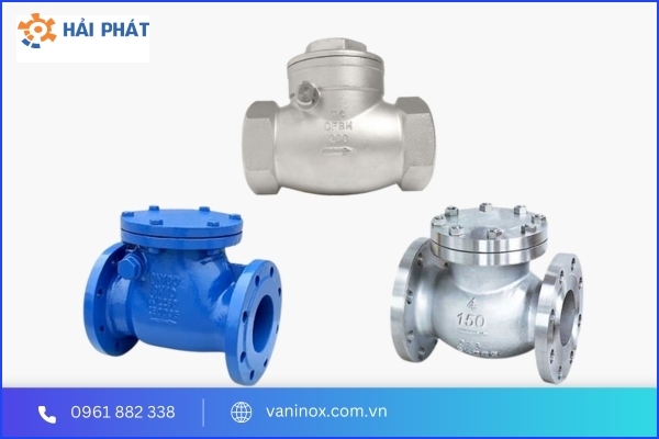 van 1 chiều lá lật