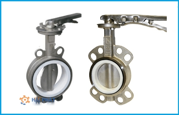 van bướm inox tay gạt